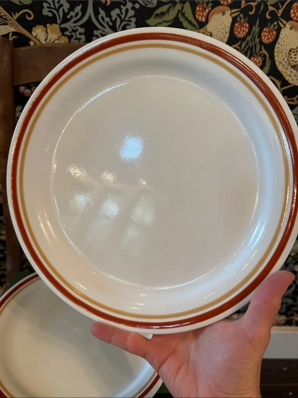 💕Set of 4 Vintage Corelle Cinnamon Chestnut Dinner Plates